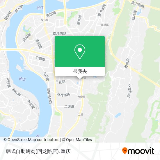韩式自助烤肉(回龙路店)地图