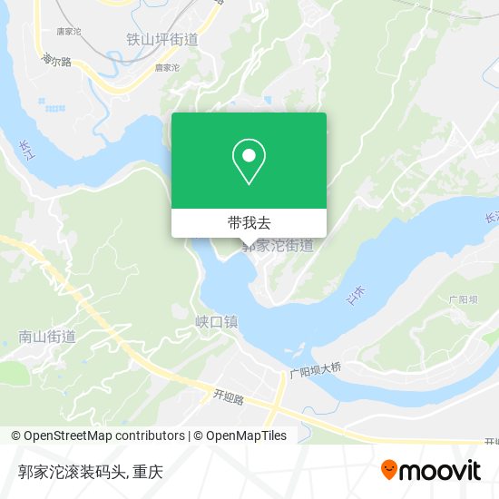 郭家沱滚装码头地图