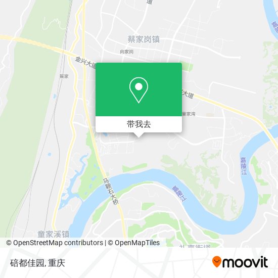 碚都佳园地图