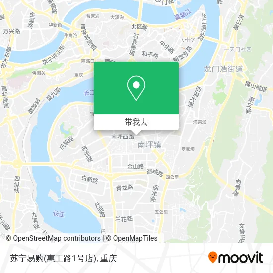 苏宁易购(惠工路1号店)地图
