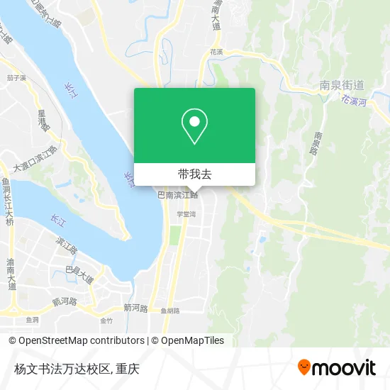 杨文书法万达校区地图