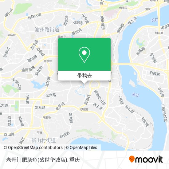 老哥门肥肠鱼(盛世华城店)地图