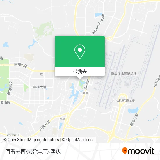 百香林西点(碧津店)地图
