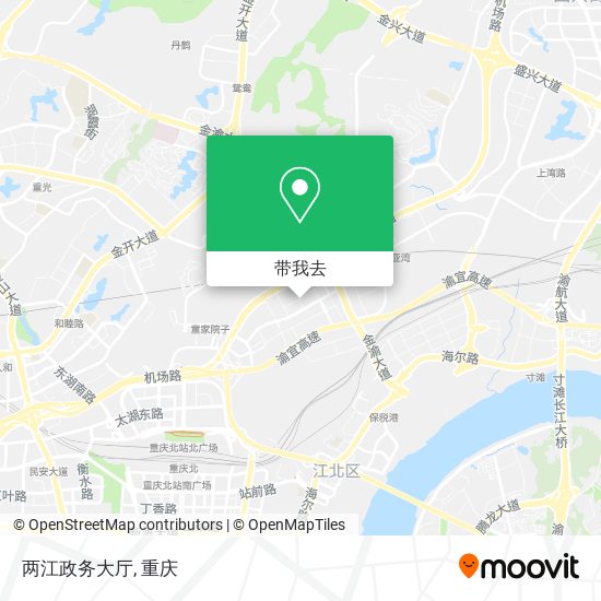 两江政务大厅地图