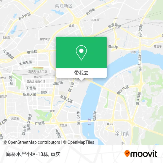 廊桥水岸小区-13栋地图