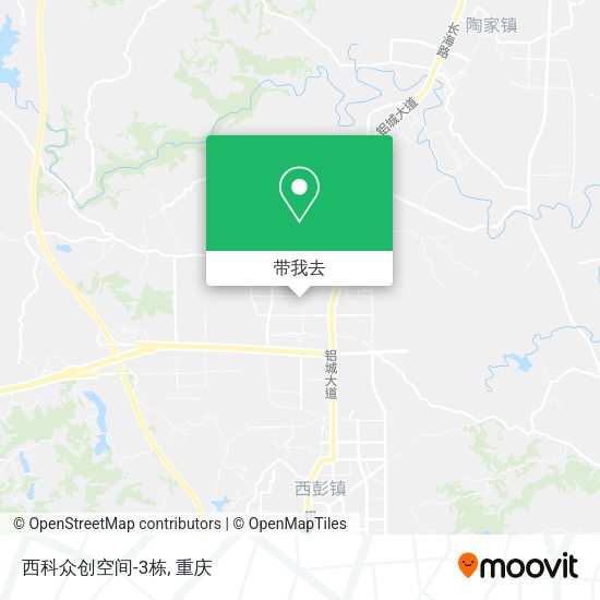 西科众创空间-3栋地图