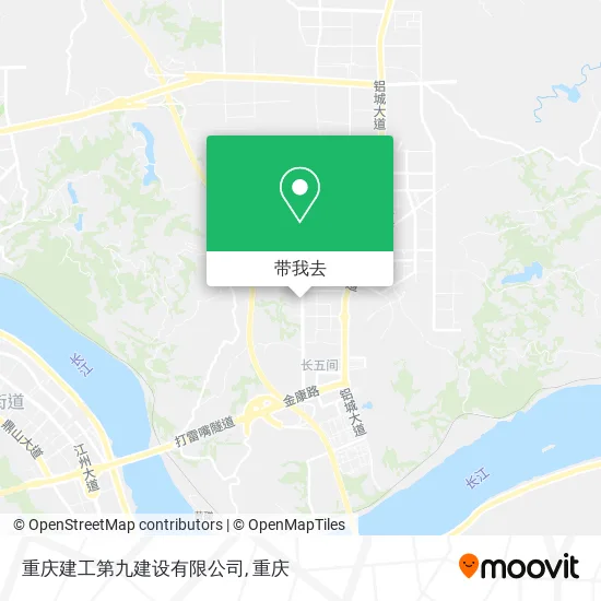 重庆建工第九建设有限公司地图