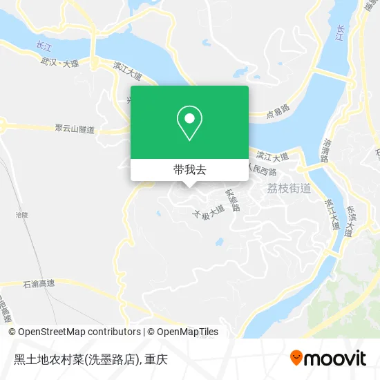 黑土地农村菜(洗墨路店)地图