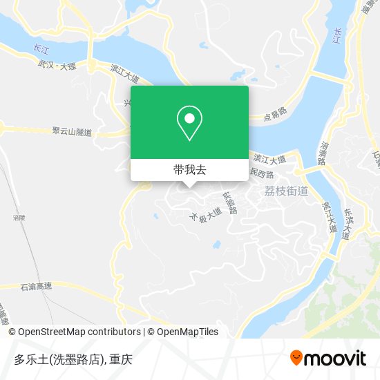 多乐土(洗墨路店)地图