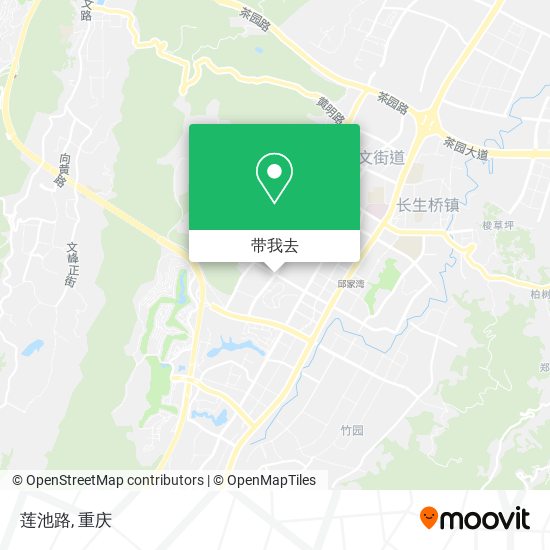 莲池路地图