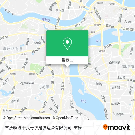 重庆轨道十八号线建设运营有限公司地图