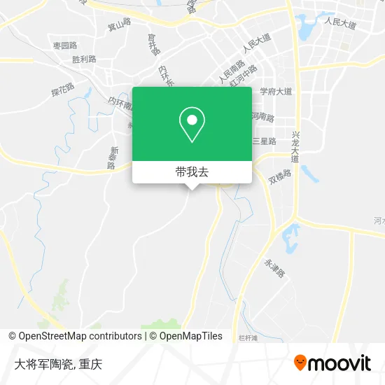 大将军陶瓷地图