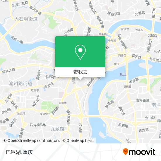 巴邑湖地图