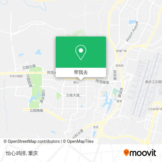怡心鸡排地图
