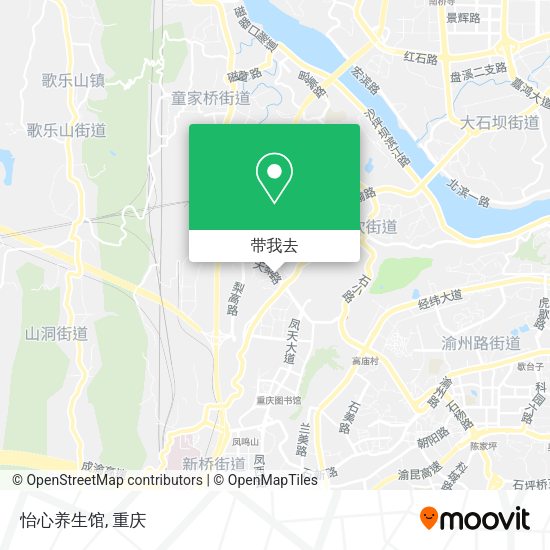 怡心养生馆地图