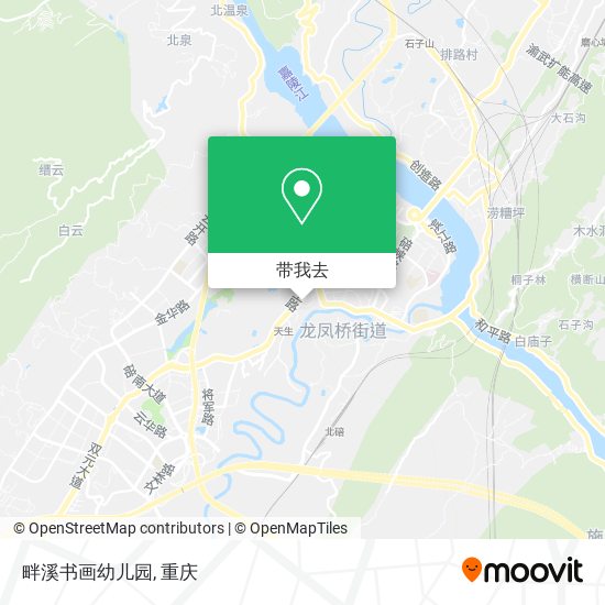畔溪书画幼儿园地图