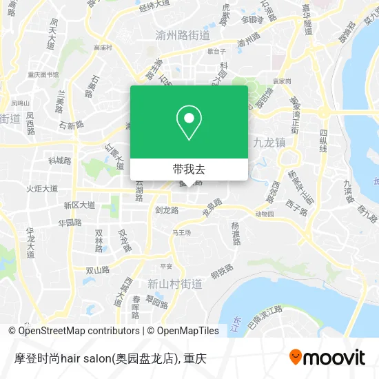 摩登时尚hair salon(奥园盘龙店)地图