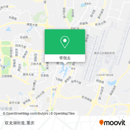 双龙湖街道地图