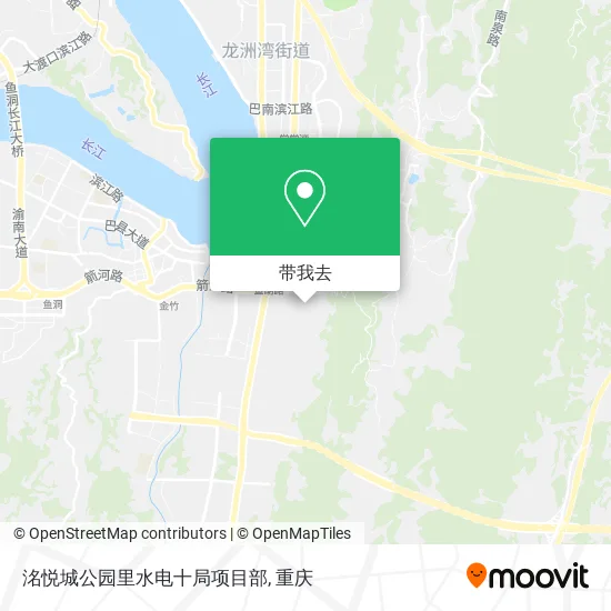 洺悦城公园里水电十局项目部地图