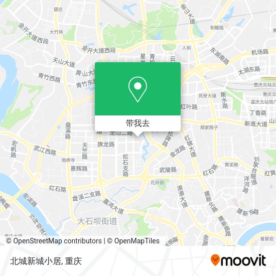 北城新城小居地图