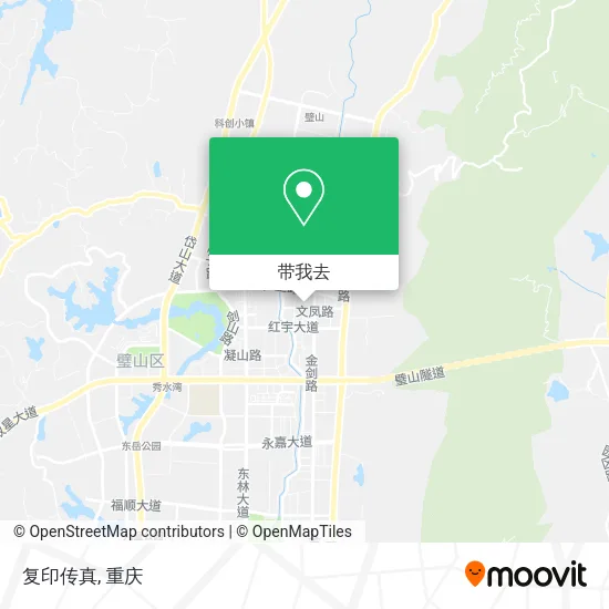 复印传真地图