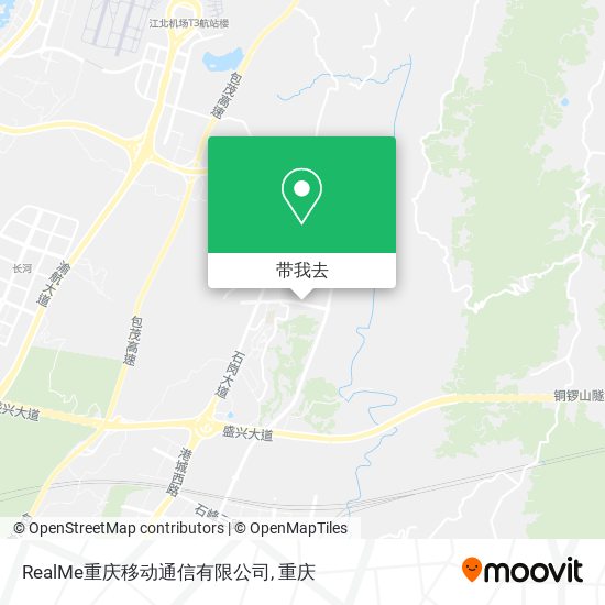 RealMe重庆移动通信有限公司地图