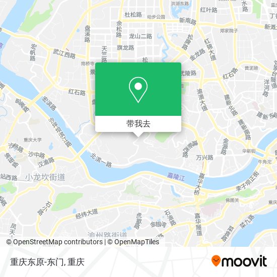 重庆东原-东门地图