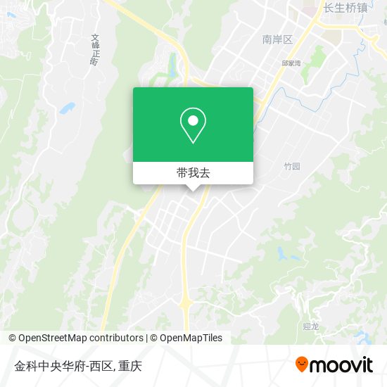 金科中央华府-西区地图