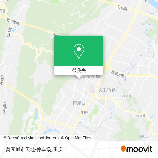 奥园城市天地-停车场地图