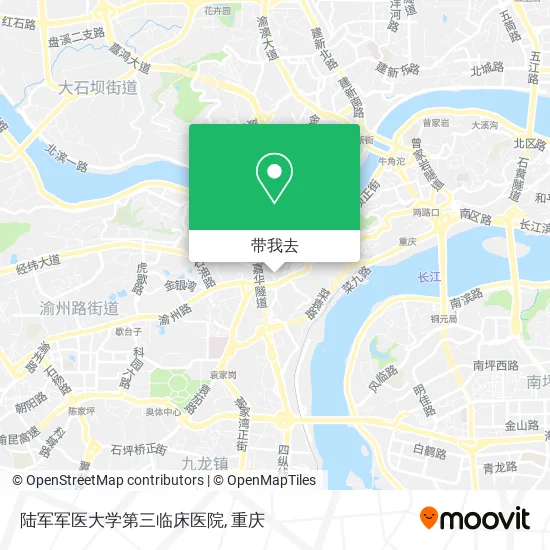 陆军军医大学第三临床医院地图