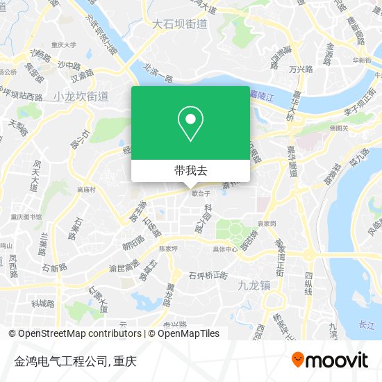 金鸿电气工程公司地图
