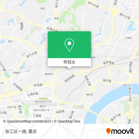 加工区一路地图