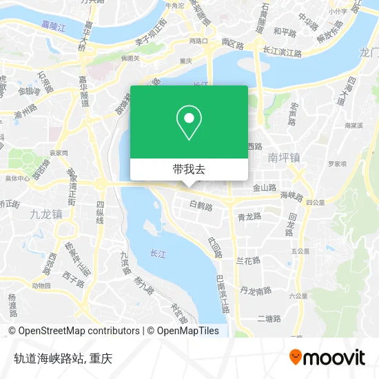 轨道海峡路站地图