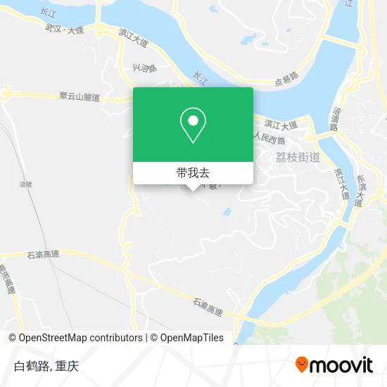 白鹤路地图