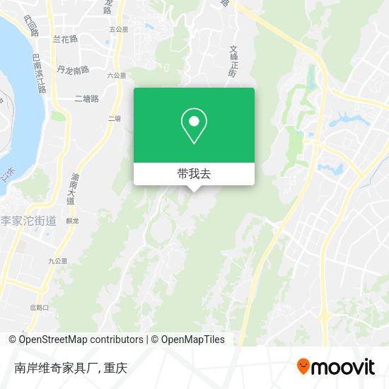 南岸维奇家具厂地图