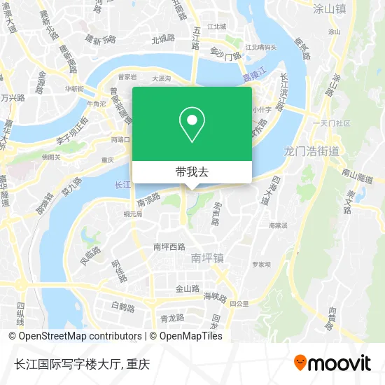 长江国际写字楼大厅地图