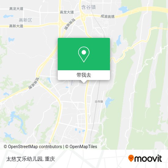 太慈艾乐幼儿园地图
