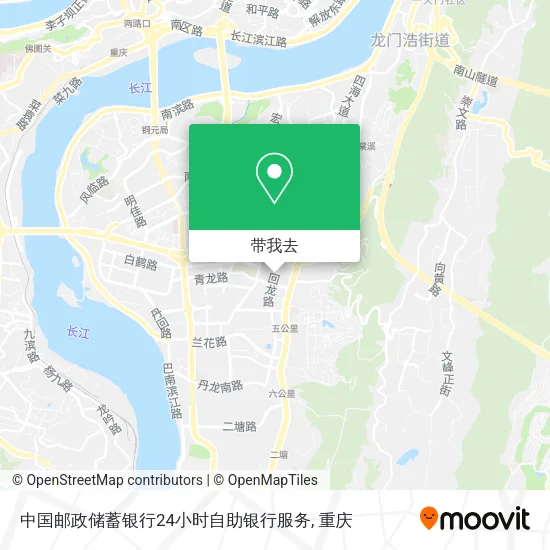中国邮政储蓄银行24小时自助银行服务地图
