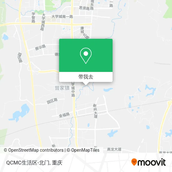 QCMC生活区-北门地图