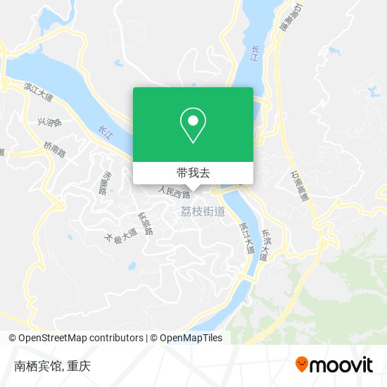 南栖宾馆地图