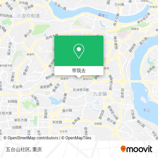 五台山社区地图