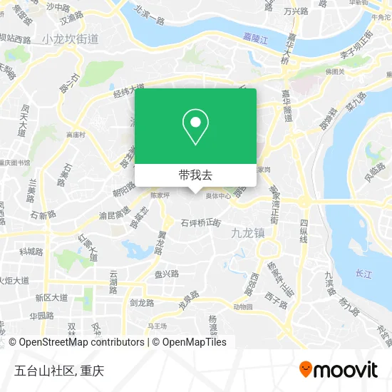 五台山社区地图