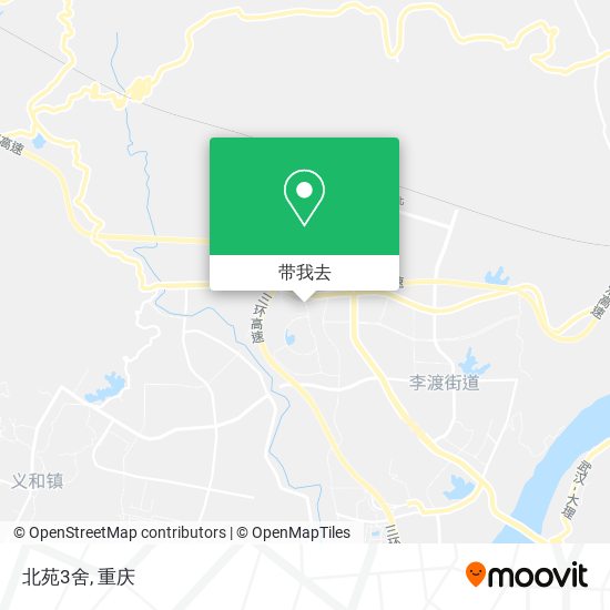 北苑3舍地图