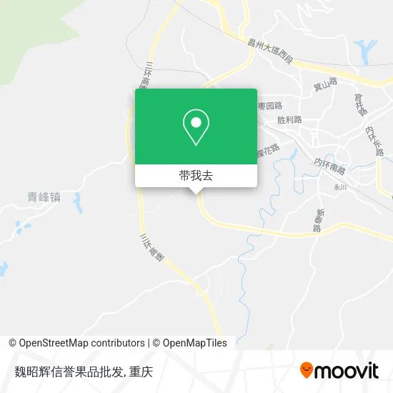 魏昭辉信誉果品批发地图