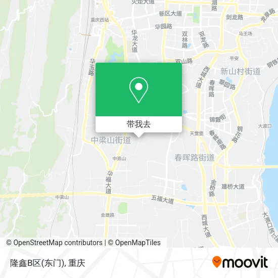 隆鑫B区(东门)地图