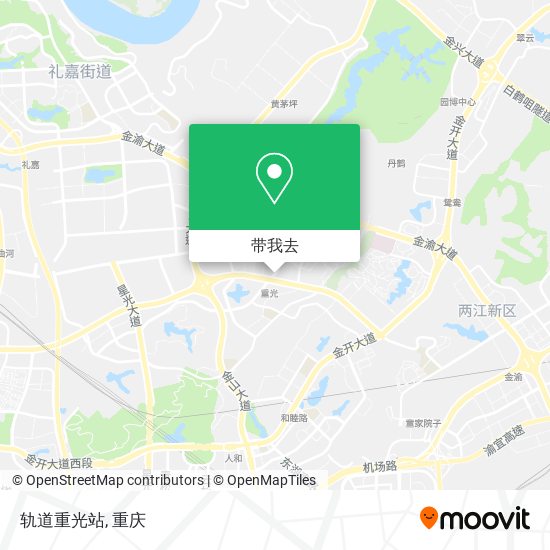 轨道重光站地图
