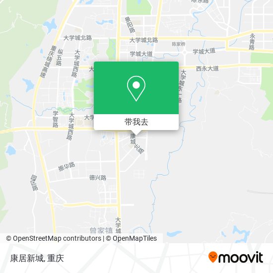 康居新城地图