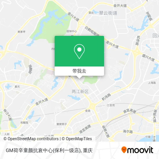 GM荷辛童颜抗衰中心(保利一级店)地图