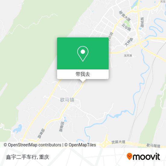 鑫宇二手车行地图