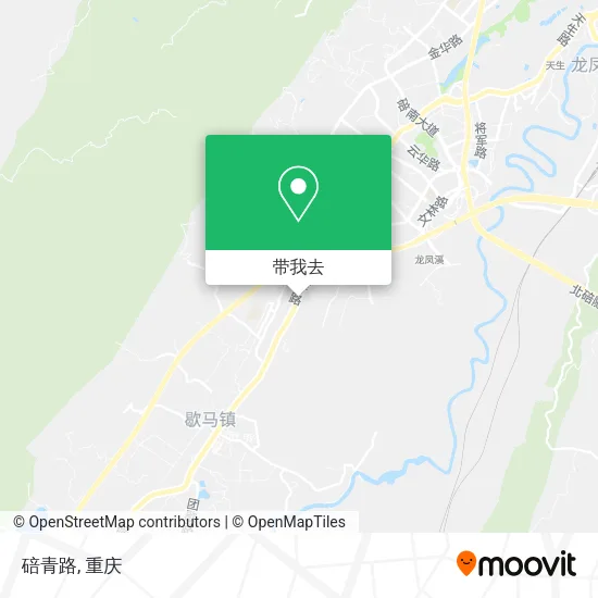 碚青路地图